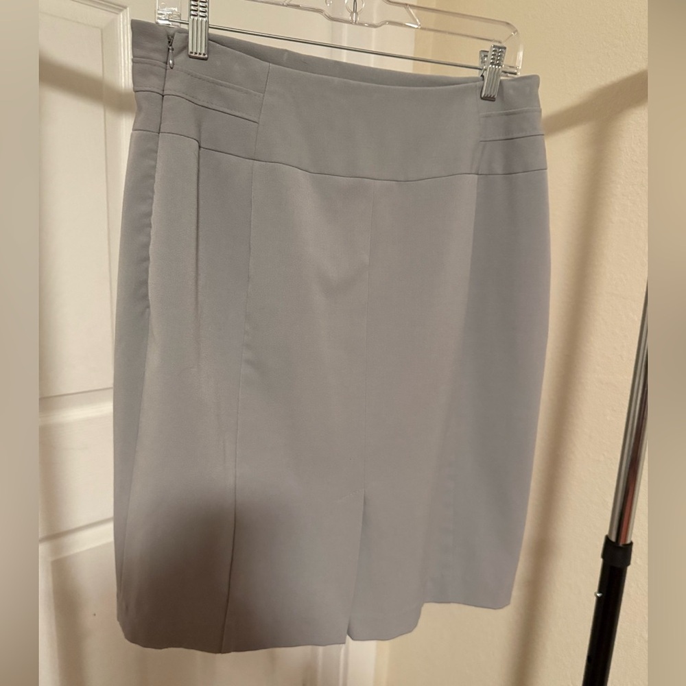 The Limited Fitted Grey Skirt